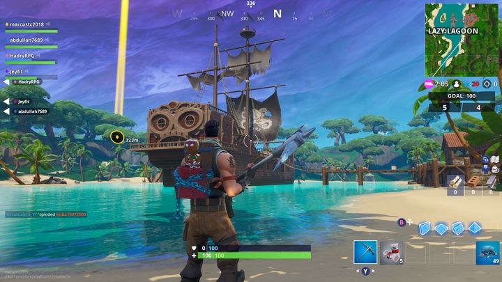 fortnite season 8 week 1 challenges revealed visit pirate camps and others - fortnite season 8 map pirate camps